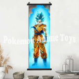 Dragon Ball Anime Poster Son Goku Home Decor Kakarotto Hanging Painting Trunks Wall Art Bardock Scroll Picture Zarbon Wallpaper