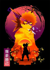 Japanese Anime My Hero Academia Wall Decorative Picture for Boy Room Metal Tin Sign Home Decor Wall Art Cafe Quality Posters