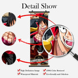 Anime Canvas Wall Art ONE PIECE Painting Hanging Scrolls Cartoon Modular Picture Poster for Home Decor