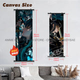 Anime Demon Slayer: Kimetsu No Yaiba Figures Poster Canvas Print Hanging Painting Wall Art Scrolls Picture Home Decoration Mural