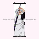 Anime BLEACH Figures Posters Kurosaki Ichigo Wall Art Scrolls Picture Kuchiki Rukia Home Decor Canvas Japanese Hanging Painting