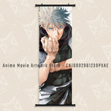 Anime Jujutsu Kaisen Scrolls Pictures Zenin Maki Canvas Wall Art Hanging Paintings Printed Poster Living Room Home Decoration