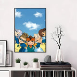 I-Inazuma E-Eleven Anime Poster Paper Print Home Living Room Bedroom Entrance Bar Restaurant Cafe Art canvas Painting Decoration
