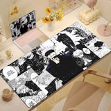 Anime Jujutsu Kaisen Mouse Pad Cool Gojo Satoru Large Gaming Mousepad Gamer Laptop Keyboard Mice Mat Computer 900×400mm Desk Mat