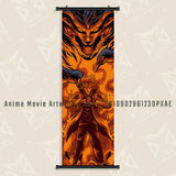 Naruto Home Decoration Canvas Hanging Painting Uchiha Madara Wall Art Prints Scrolls Pictures Hot Blooded Japanese Anime Poster
