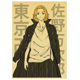 Anime T-Tokyo R-Revenger Poster High Quality Wall Art for Home Office Bedroom Living Room Hallway Bar Perfect Gift Idea