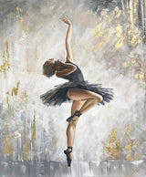 Ballet Dancer Oil Painting Poster Wall Art Bedroom Living Room Modern Decorative Picture