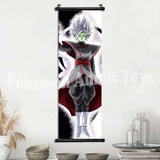 Dragon Ball Anime Poster Son Goku Home Decor Kakarotto Hanging Painting Trunks Wall Art Bardock Scroll Picture Zarbon Wallpaper