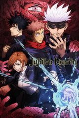 Popular Japanese Anime Jujutsu Kaisen Poster Classic Comics Prints Canvas Painting Wall Art Pictures Home Room Modern Decoration