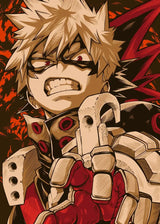 My Hero A-Academia Poster Anime Canvas Painting Wall Art Print Picture for Boy Bedroom Home Decor Cuadros
