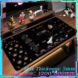 Mouse Pad Large Desk Mat P_Pokemones Anime Playmat 900x400 Xxl TGM PTCG Card Games Speed Computer and Office Gamer Cabinet mat