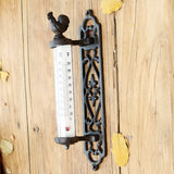 American Retro Iron Art Wall-mounted Thermometer