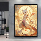 Classic Anime Pokemon Umbreon Flareon Canvas Painting Anime Wall Art Prints HD Poster Picture Print Home Living Room Decor