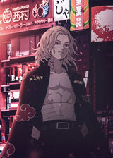 Japanese Anime Figure Tokyo Revengers Poster Aesthetic Mikey Hanma Shuji Manga Canvas Painting Wall Art Mural Kawaii Room Decor