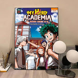 Anime M-My Hero AcademiaS High Quality Print Poster Waterproof Wall Art Movie Posters For Living Bedroom Retro Room Decor Gift