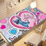 Kawaii Stitch Anime Mouse Pad Large PC Cartoon Gaming Accessories Protector Office Laptop Non Slip Gamer Cabinet Desk Mat Carpet