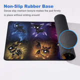 HD Printing Anime Mousepad P-Pokemons E-Eevees Large Mouse Mat MousePads Game Office Laptop Desk Mat PC 900x400mm XXL Mouse Pad