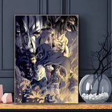 Anime Attack On Titan Poster HD Art Sticky Wall Waterproof Home Living Room Bar Decoration