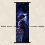 Hot Blooded Anime Jujutsu Kaisen Print Canvas Poster Satoru Gojo Home Decoration Mural Wall Art Scrolls Picture Hanging Painting