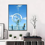 I-Inazuma E-Eleven Anime Poster Paper Print Home Living Room Bedroom Entrance Bar Restaurant Cafe Art canvas Painting Decoration