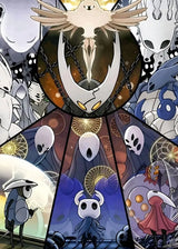 Hot Video Game Anime Hollow Knight Cartoon Characters Poster and Prints Canvas Painting Wall Art Pictures Home Gamer Room Decor