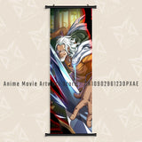Japanese Hot Classic Anime One Piece Luffy Hanging Scrolls Painting Interior Home Decor Wall Art Poster Canvas Print HD Picture