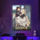 Mystery Detective Anime G-GOSICKs Poster Versatile HD Waterproof Wall Art Self-Adhesive Decor for Any Space Ideal Gift