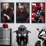 Tokyo Revengers Anime Poster Art With Prints Home Bedroom Living Room Decoration Gift