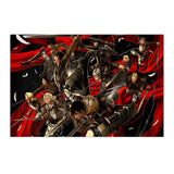 Anime Attack on Titan Poster  Levi Allen Mikasa Figure Wall Art Canvas Print for Bedroom Living Room Decor  Perfect Gift