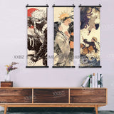 Naruto Home Decoration Hanging Painting Hyuga Hinata Wall Art Scrolls Picture Uchiha Itachi Japanese Anime Canvas Decor Posters