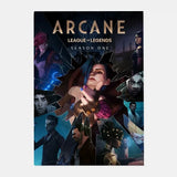 Anime Game Arcane Jinx Main Art Poster Aesthetic Canvas Painting Posters and Prints Wall Art Picture For Living Room Decoration