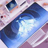 Anime Cute Columbina Mousepad Non-slip Rubber Gaming Genshin Impact Mouse Pad Keyboard Mat Computer PC Laptop Pad XXL Desk Mat