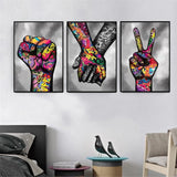 Art Gallery Custom Decorative Painting Canvas Core Framed