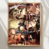 A-Attack On Anime T-Titan Poster High Quality Print Waterproof Wall Art Sticker For Bar Living Room Decor Gift