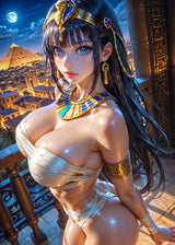 Fantasy Art Sexy Cartoon Animal Roleplay Anime Girl Dark Demon Witch Abstract Poster Canvas Painting Wall Art Picture Home De