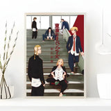 Anime T-Tokyo Revengers Poster Art Painting Poster With Prints Home bedroom living room decoration gift