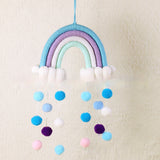 Home Hanging Decoration Cotton String Woven Rainbow Children Room Decorations