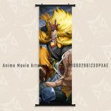 Japanese Hot Classic Anime One Piece Luffy Hanging Scrolls Painting Interior Home Decor Wall Art Poster Canvas Print HD Picture