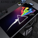 Japan Anime Mouse Pad PC Colorful Gamer Cabinet Mousepad P-pokemon Lugia Keyboard Rug Laptop Gaming Rubber Mat Desk Accessories