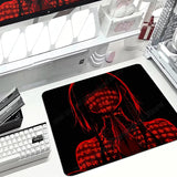 Anime Girls Aesthetic Mouse Pad Computer Office Gamer Table Mat Rubber Anti-slip Laptop Mousepad Small Decor E-Sports Desk Pads