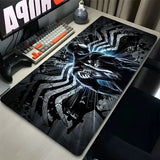 Mouse Pad Laptop Gaming Accessories HD Mousepad Black and White S-spider Man Keyboard Pad PC Anime M-marvel Cool Desk Mouse Mat