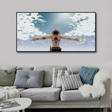 Unframed famous Japan anime One piece canvas print poster for living home home decor Cartoon wall art picture painting