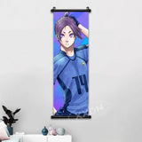 Blue Lock Posters Japanese Anime Wall Art Canvas Pictures Isagi Yoichi Painting Chigiri Hyoma Hanging Scrolls Home Decoration