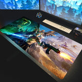 Deskmat F-Fortnite Gaming Mouse Pad Anime Mousepad Xxl Computer Accessories Desk Mat Mats Gamer Mause Office Offices Pc Desktop