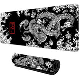 Japanese Dragon Large Gaming Mousepad XXL Keyboard Gamer Mouse Pad on The Table Speed Desk Mat Anime 900x400 700X300 Mouse Mats