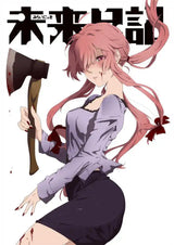 Anime Figure Mirai Nikki The Future Diary Poster Aesthetic Canvas Painting Home Decoration For Wall Art Mural Kawaii Room Decor