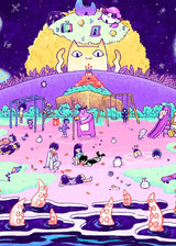 Classic Hot Horror Video Game Omori Poster Psychological Game Anime Cartoon Print Canvas Painting Wall Art Playroom Home Decor