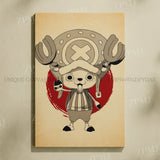 Anime One Piece Home Decoration Canvas Painting Pictures Monkey D. Luffy Figures Wall Art Prints Poster For Living Room No Frame