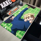 Neco-arc Gamer Cabinet Mouse Pad Anime Gaming Accessories Rubber Keyboard Office Tables Computer Desk Mat Carpet Mousepad