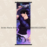 Anime Jujutsu Kaisen Scrolls Pictures Zenin Maki Canvas Wall Art Hanging Paintings Printed Poster Living Room Home Decoration